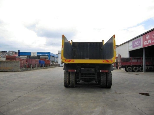 Caminhão largo 371HP 6X4 CQ5763PTG384 do corpo da descarga da mina de Saic Hongyan