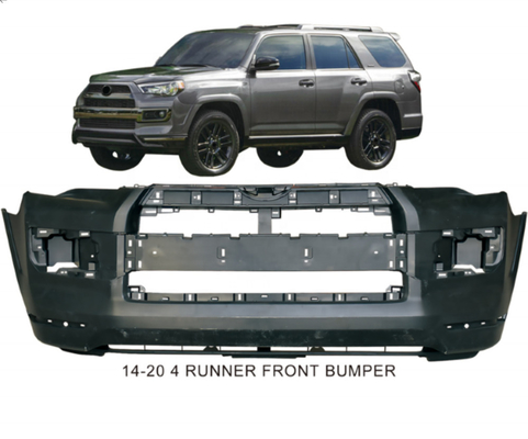 Toyota 4 ABS Front And Rear Bumper plástico dos acessórios da alteração do carro do corredor