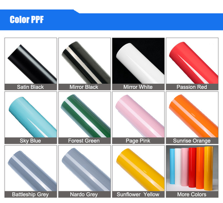 Acessórios hidrófilos da alteração do carro de TPU PPF 60&quot; filme da cura do auto de X50