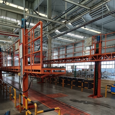 A cadeia de fabricação do ônibus de SKD CKD personalizou a frequência para a planta de produção do ônibus