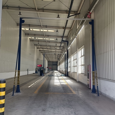 A cadeia de fabricação do ônibus de SKD CKD personalizou a frequência para a planta de produção do ônibus