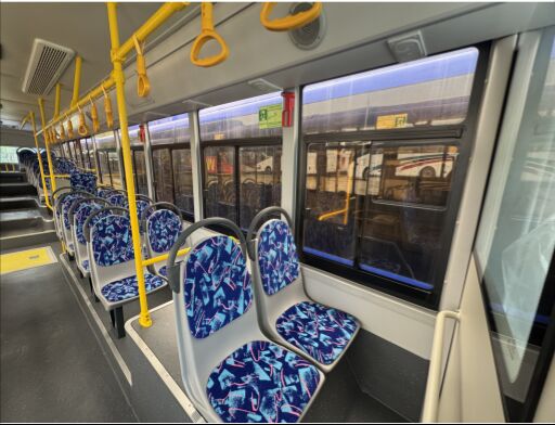 10.5m 50 + 1 assento CNG City Bus