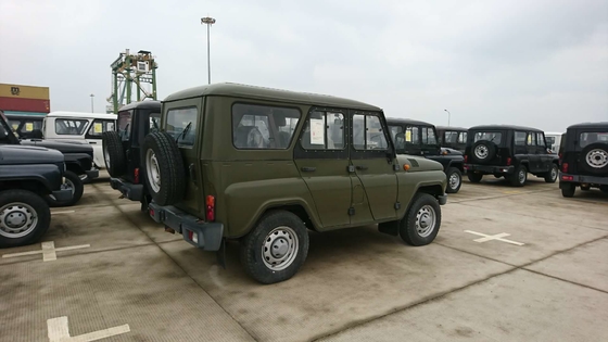 5 movimentação UAZ Hunter Used Motor Vehicle 2.7L 128HP da roda do manual 4 da velocidade