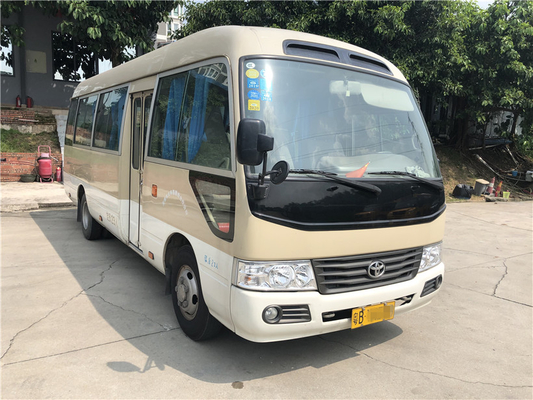 Assentos usados pousa-copos 2014 do ônibus 23 do passageiro do motor 2.7L 113kw Toyota