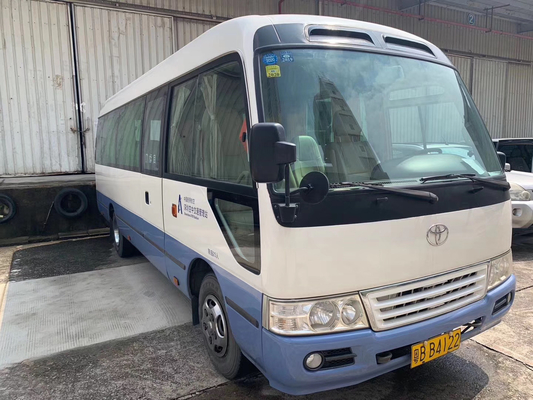 Euro 4,0 3 diesel de Seater do ônibus 23 do passageiro da pousa-copos de 4.0L 100kw Toyota