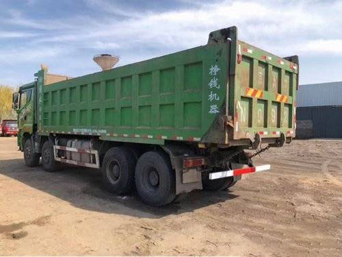 12 pneus Faw usaram a velocidade resistente 8*4 manual 430HP dos caminhões 12