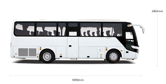 9.4m 45 Euro de Bus 220HP do treinador de Seater Yutong 4 ZK6938HB9