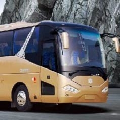 Treinador luxuoso interurbano Bus 100km/H LCK6125HQ5A1 de Zhongtong 12m