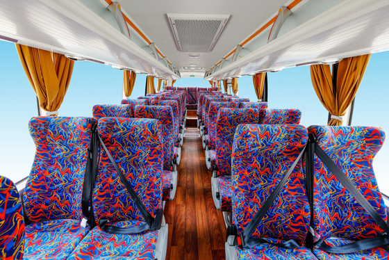Higger 11m 53 da velocidade luxuosa de Bus 6 do treinador de Seater ônibus manual do VIP