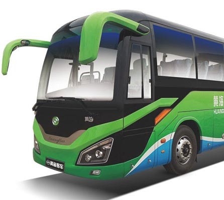 Assentos elétricos puros usados 11m do ônibus 24-50 do veículo motorizado 85km/H de Huanghai