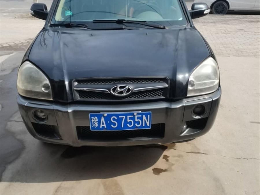 teto-solar automático da movimentação de duas rodas do carro usado de 2009 2.0L Hyundai Tucson Euro IV de 120000 quilômetros