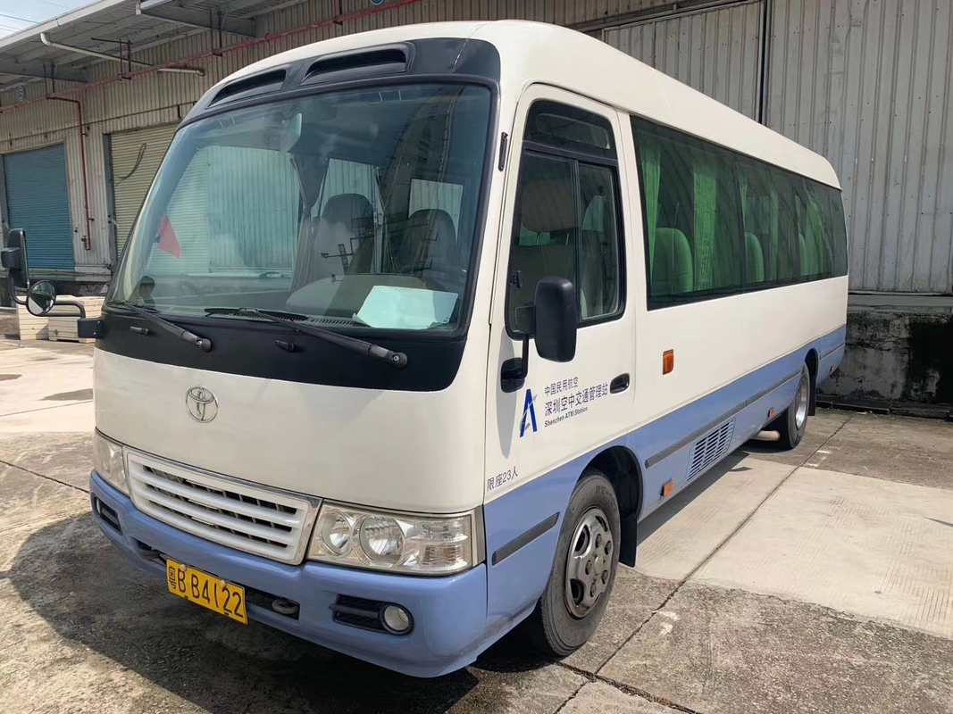 Euro 4,0 3 diesel de Seater do ônibus 23 do passageiro da pousa-copos de 4.0L 100kw Toyota